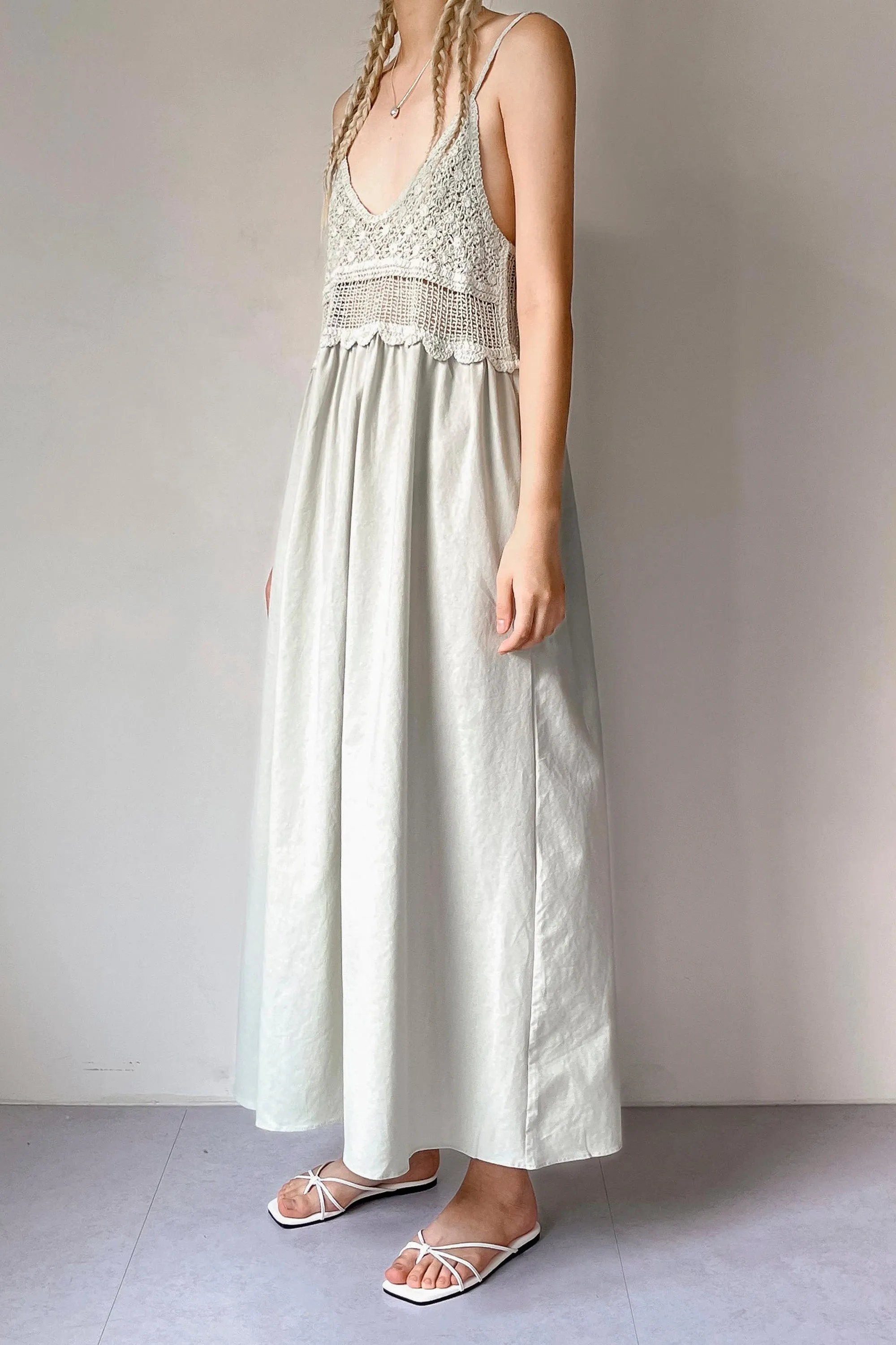 Sophia Crochet Maxi Dress sold by storets product image thumbnail 5