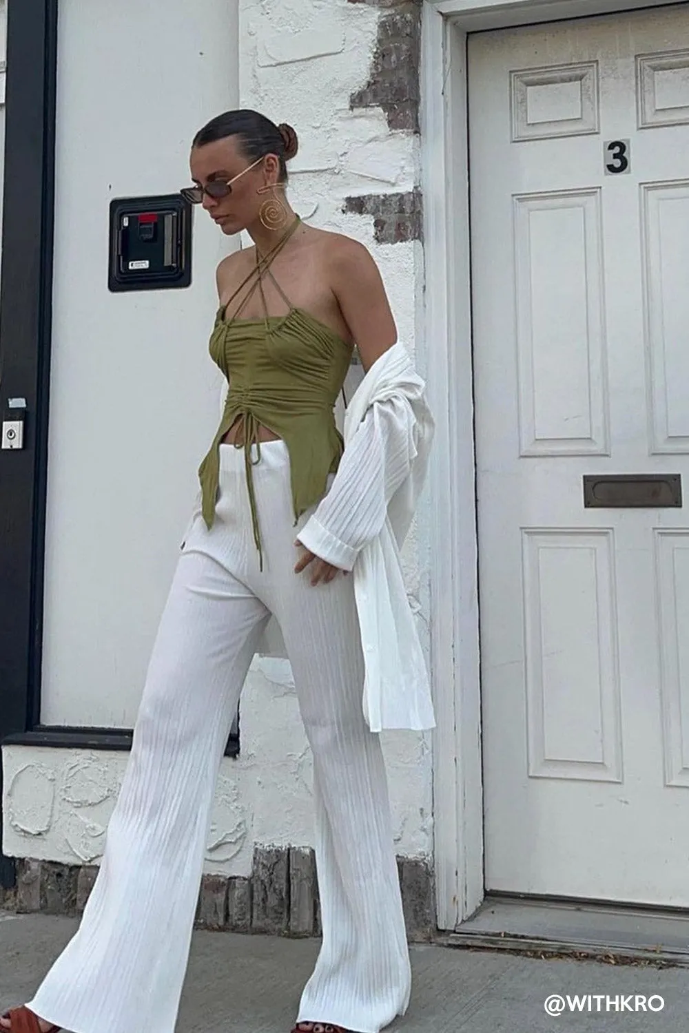 Ivy Layered Halter Top sold by storets