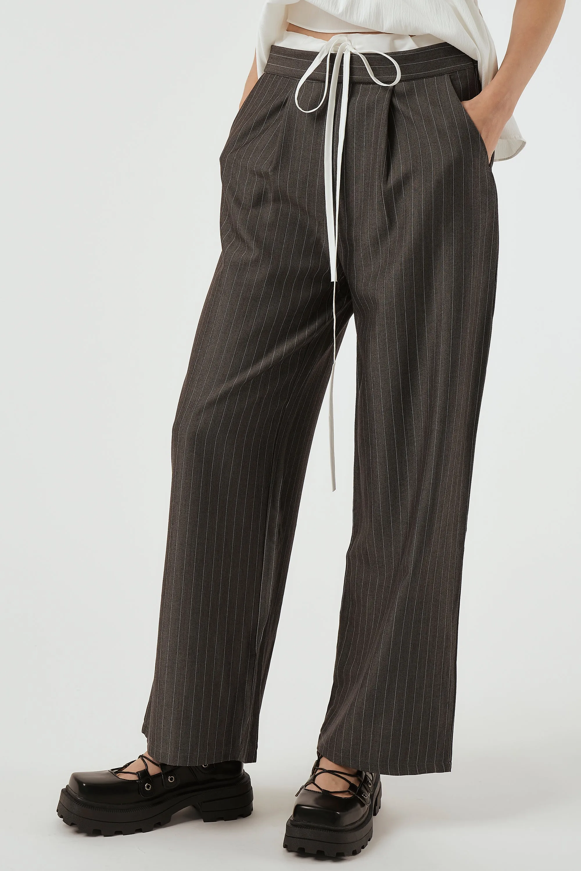 Ali Layered Effect Pants sold by storets