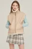 Daniela Pleather Shearling Vest sold by storets