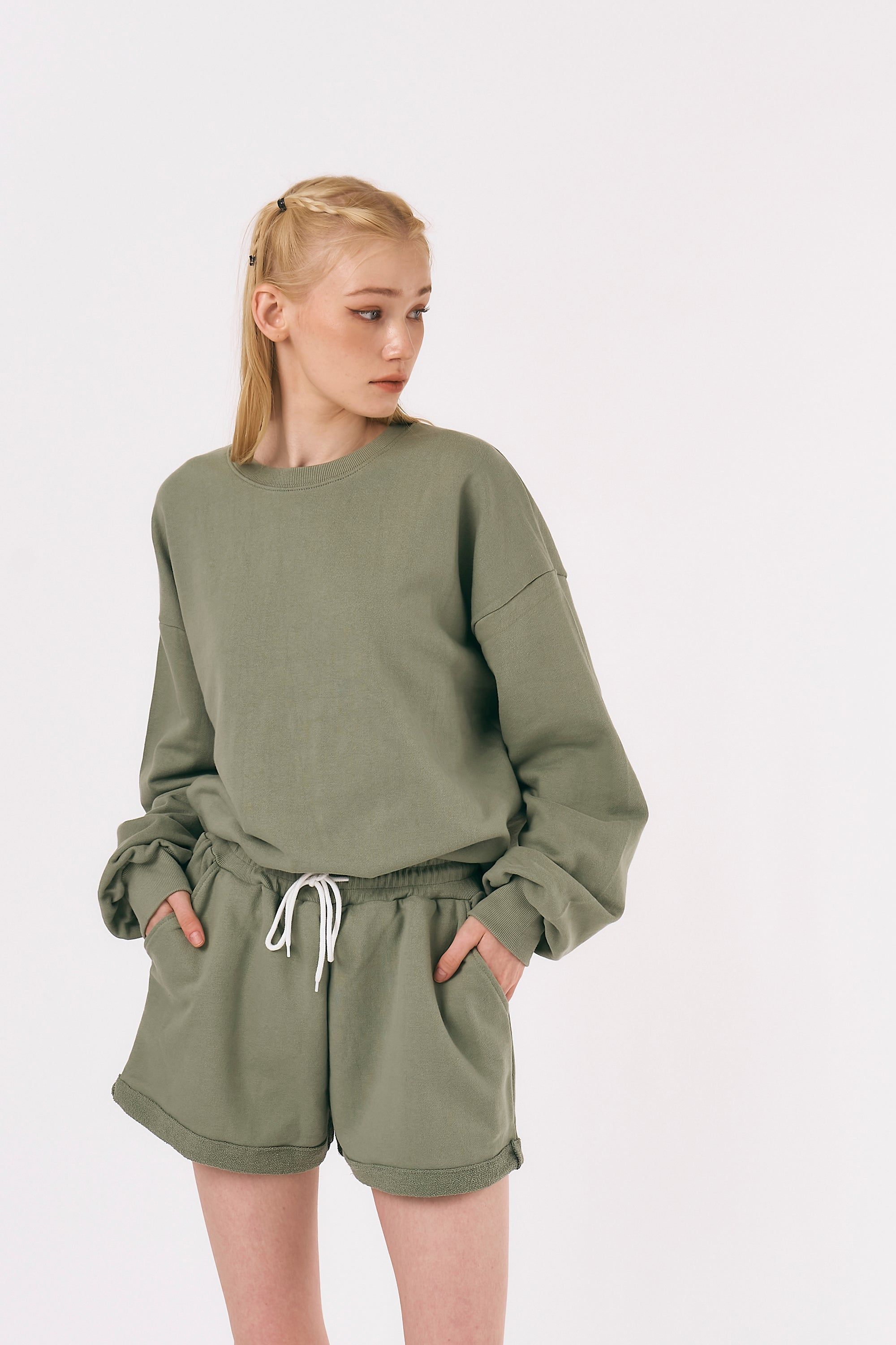 Minnie Sweatshirt and Shorts Set sold by storets