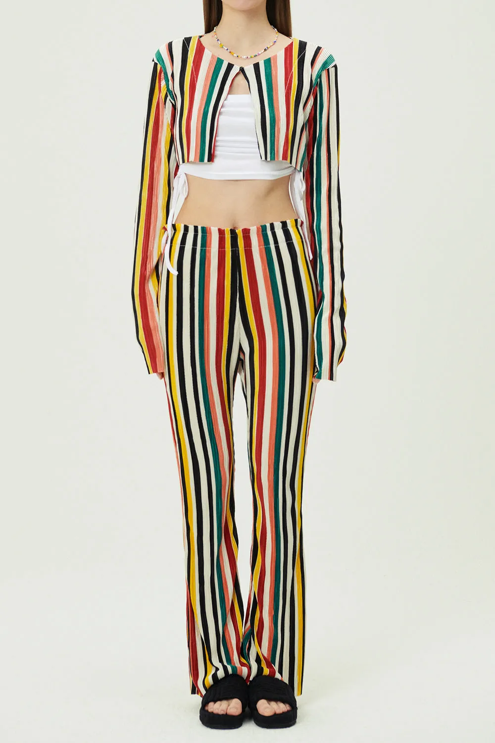 Nadua Striped Plisse Pants sold by storets product image thumbnail 4