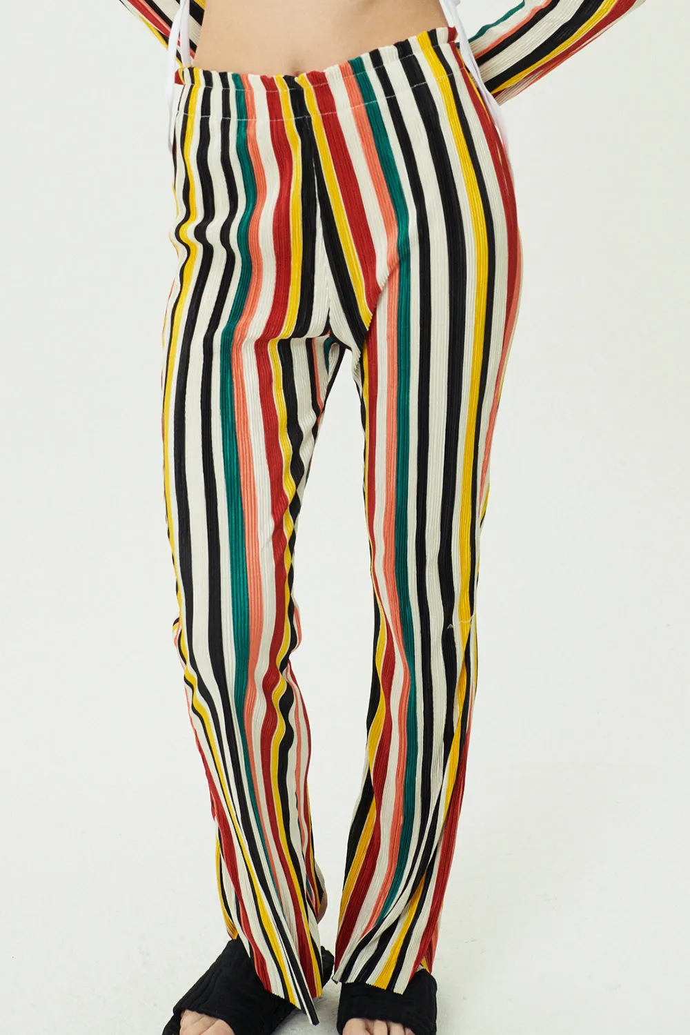 Nadua Striped Plisse Pants sold by storets product image thumbnail 3