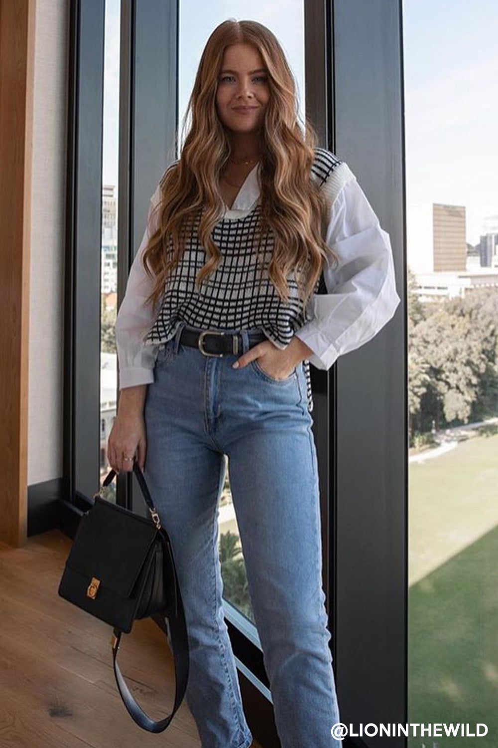 Adalyn Layered Vest Shirt sold by storets