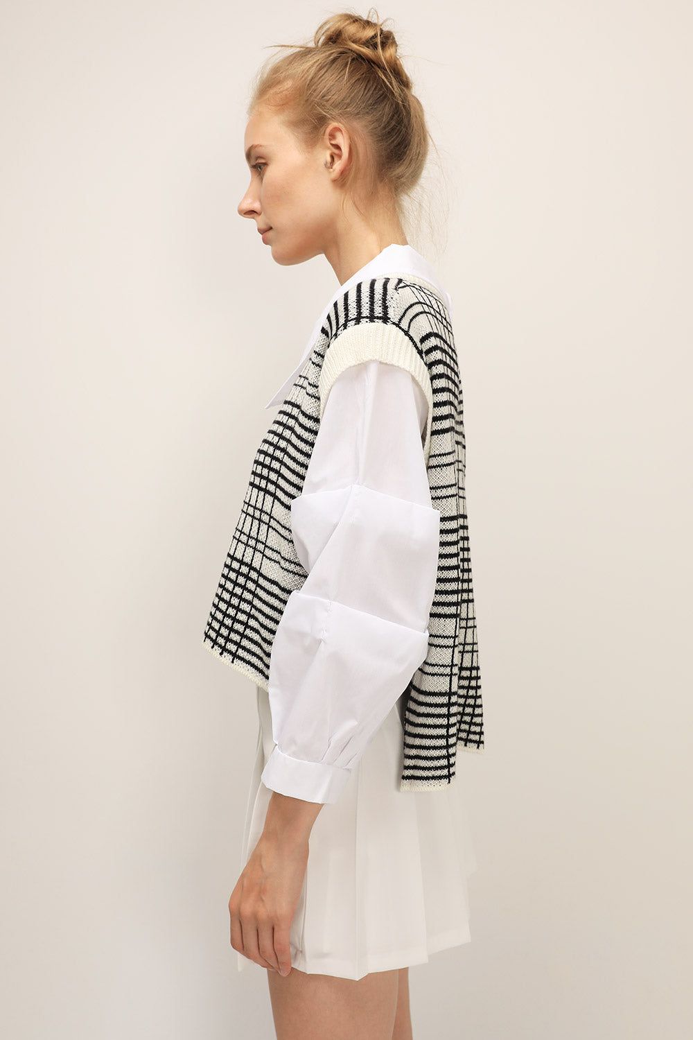 Adalyn Layered Vest Shirt sold by storets product image thumbnail 8