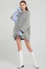 Sadie Shirt Combo Knit Pullover sold by storets