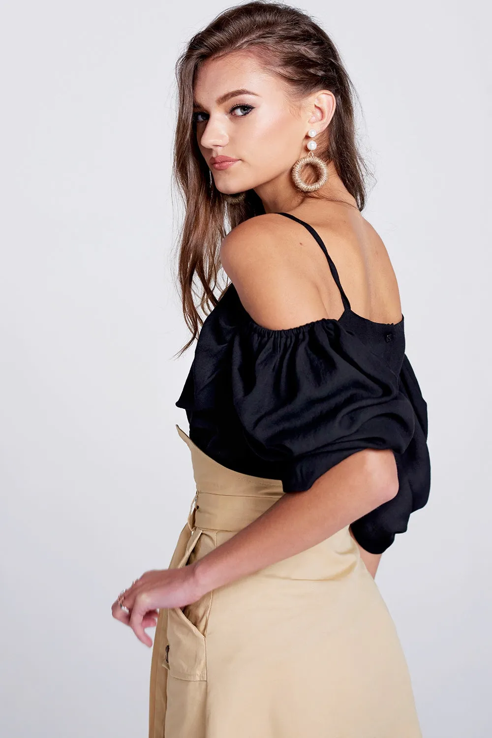 Sofia Cold Shoulder Blouse sold by storets product image thumbnail 4