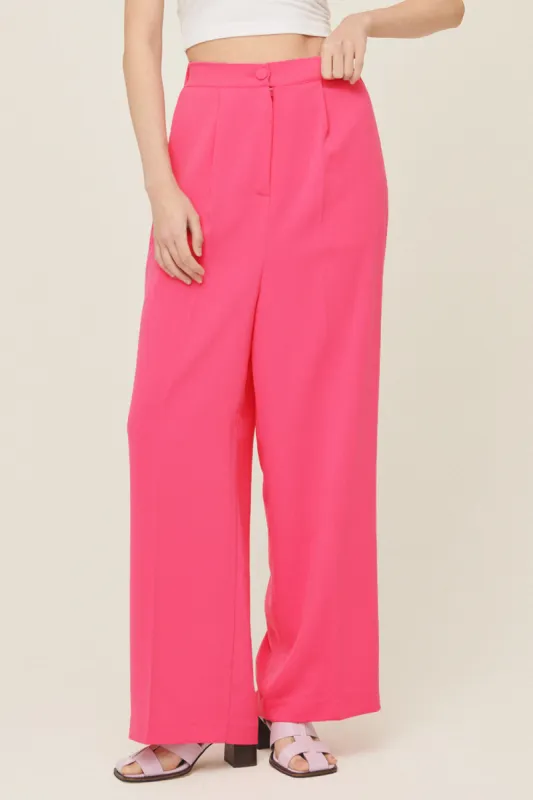 Jania High Wide Leg Pants sold by storets