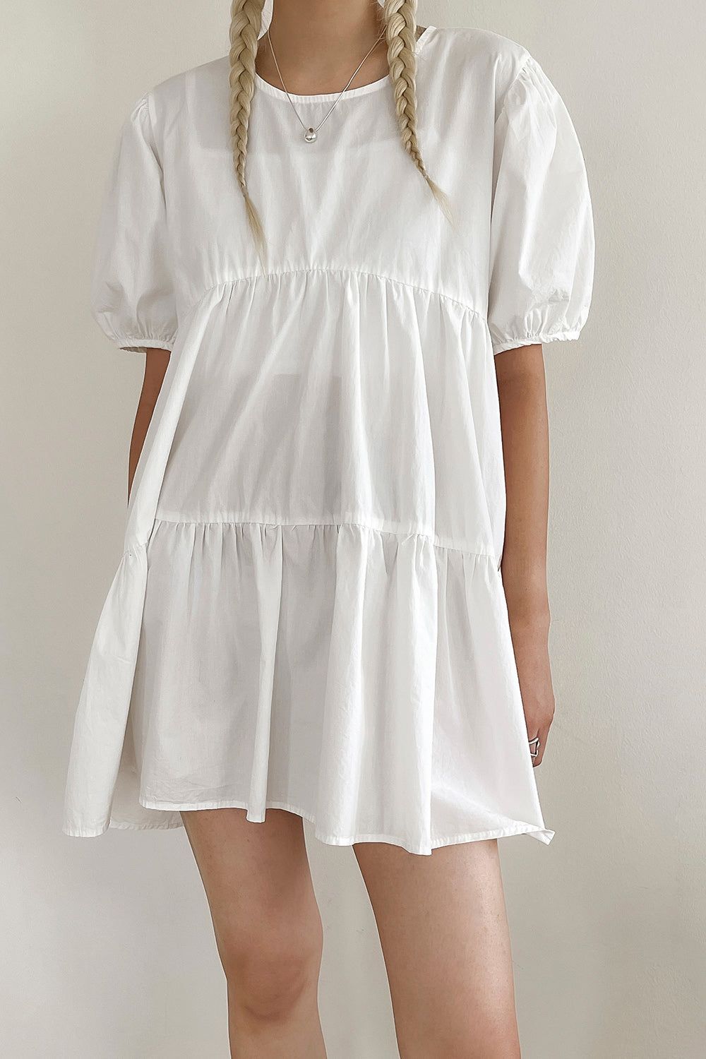 Amelia Tiered Mini Dress sold by storets product image thumbnail 2