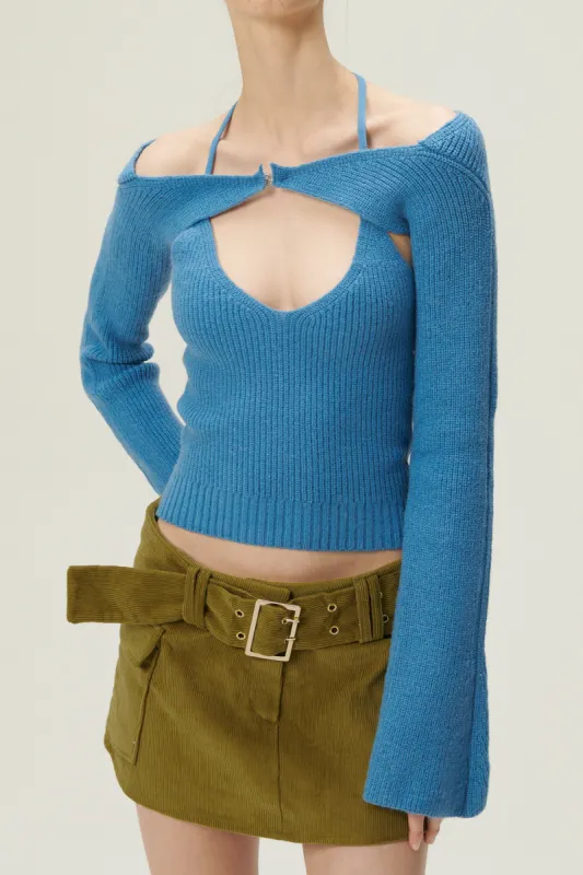 Dasha Halter Top and Bolero Set sold by storets