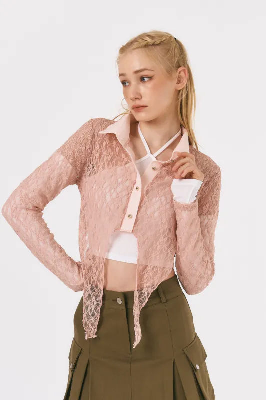 Abigail Lace Top sold by storets