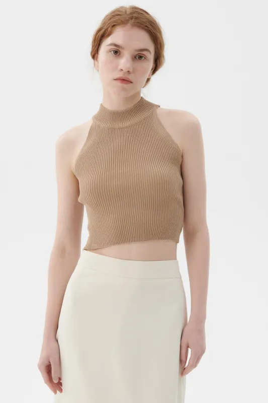 Finley Knitted Crop Top sold by storets
