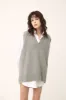 Lyla Oversized Knit Vest sold by storets
