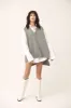 Lyla Oversized Knit Vest sold by storets