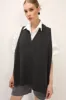 Lyla Oversized Knit Vest sold by storets
