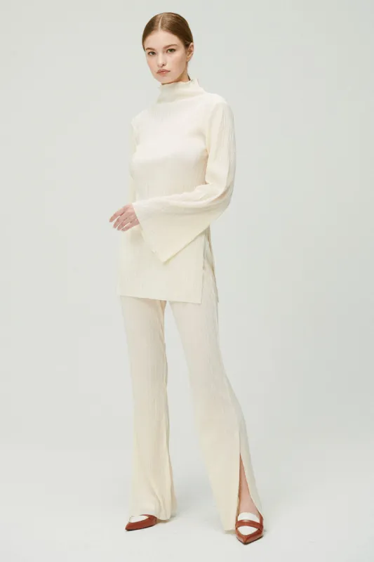 Sia Plisse Tunic Top and Pants Set sold by storets