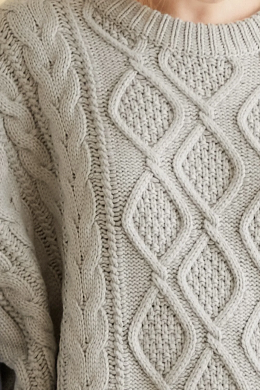 Sadie Shirt Combo Knit Pullover sold by storets product image thumbnail 4