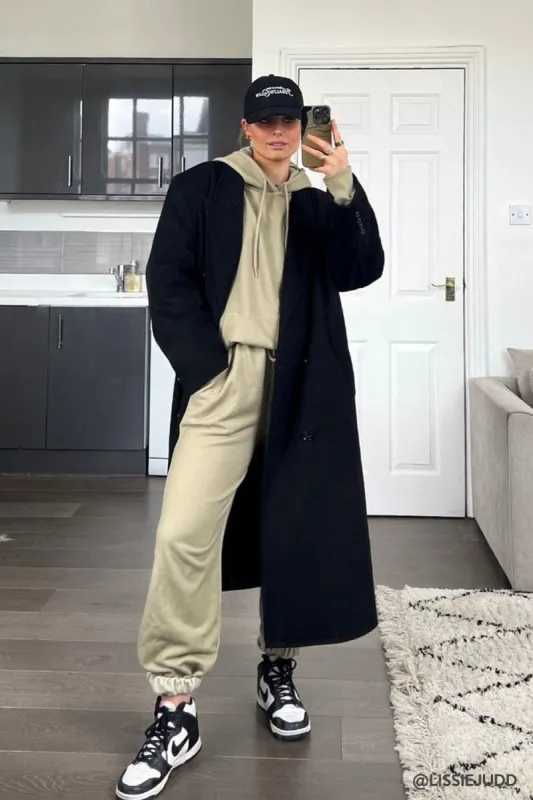 Zuri Boyfriend Hooded Sweatshirt sold by storets