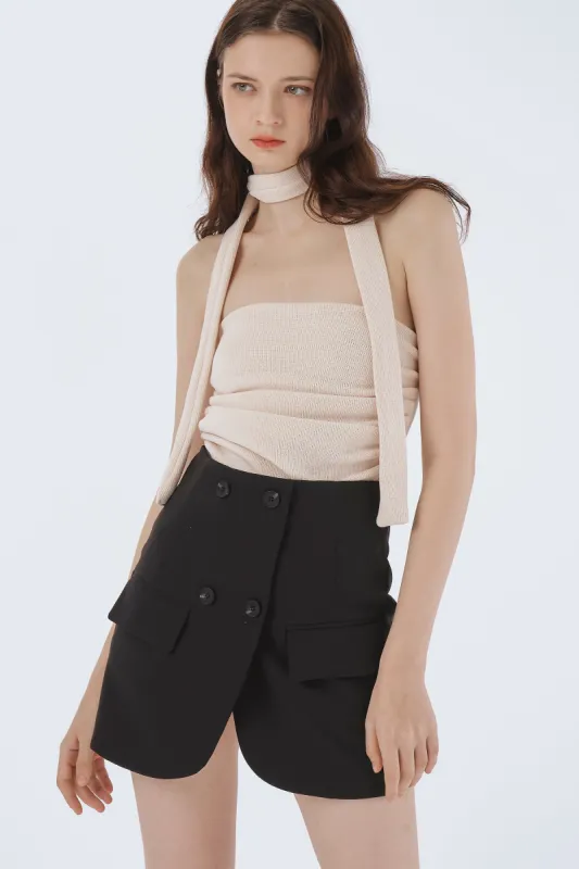 Harper Trench Mini Skirt sold by storets
