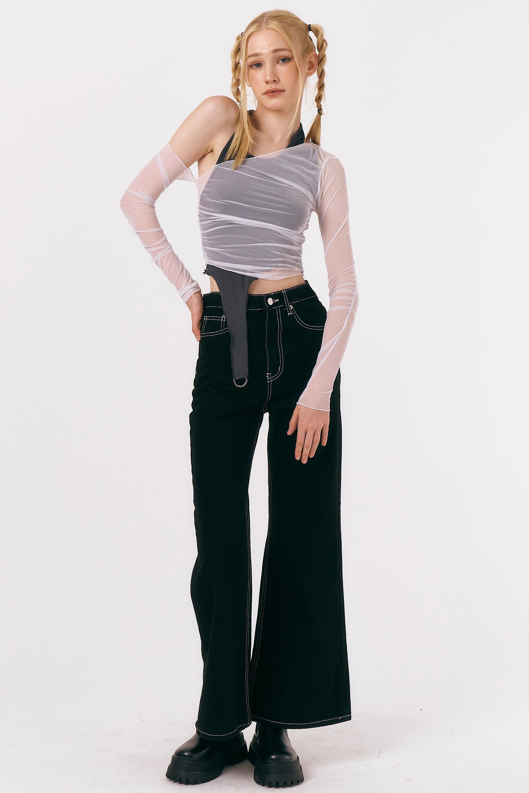 Liv Sheer Mesh Top sold by storets product image thumbnail 9