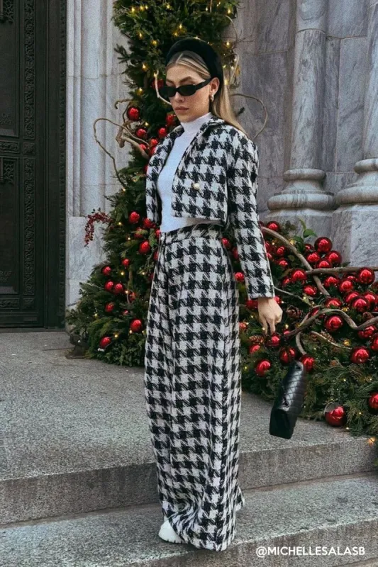 Milla Tweed Crop Jacket made by storets