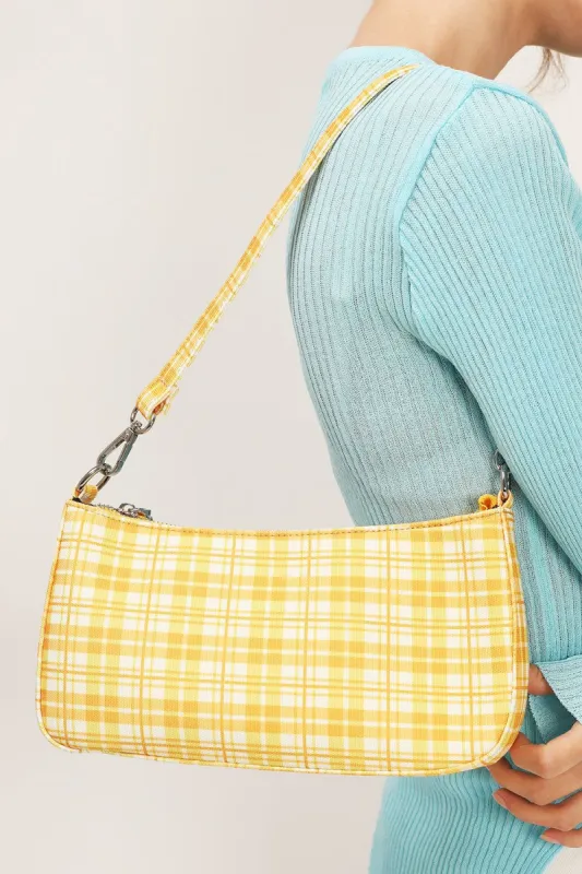 Plaid Check Mini Bag sold by storets
