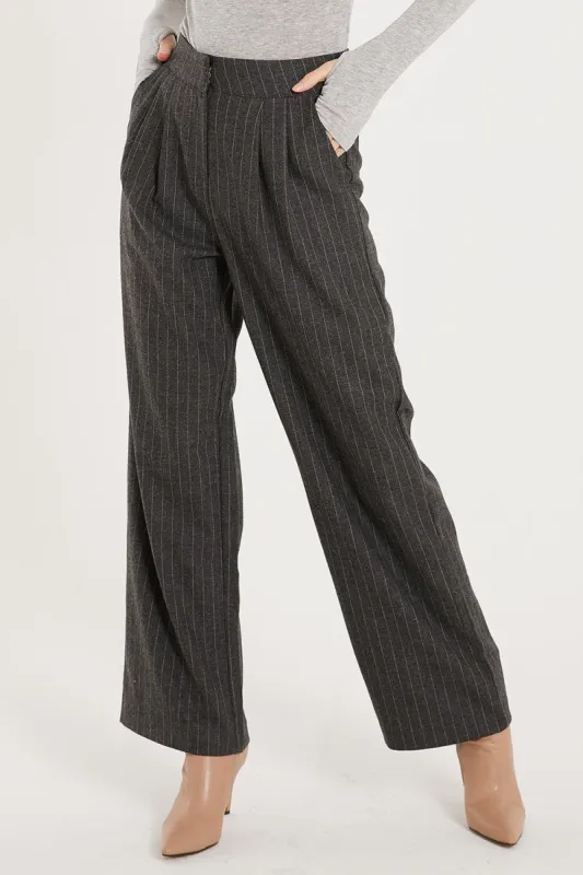 Esther Wool Blend Striped Pants sold by storets