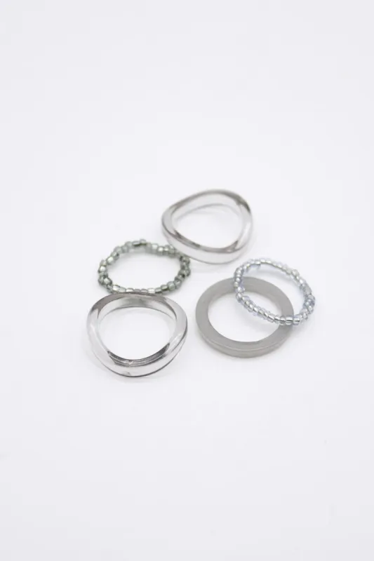 Jewel 5-Piece Ring Set sold by storets