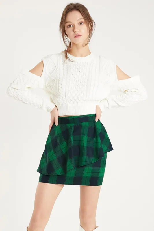 Cali Cold Shoulder Knit Sweater sold by storets