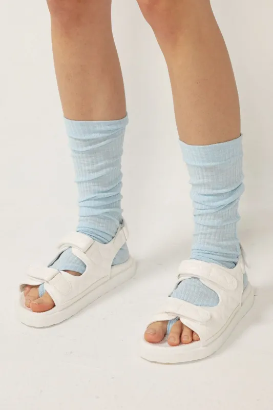 Quilted Chunky Sandals sold by storets