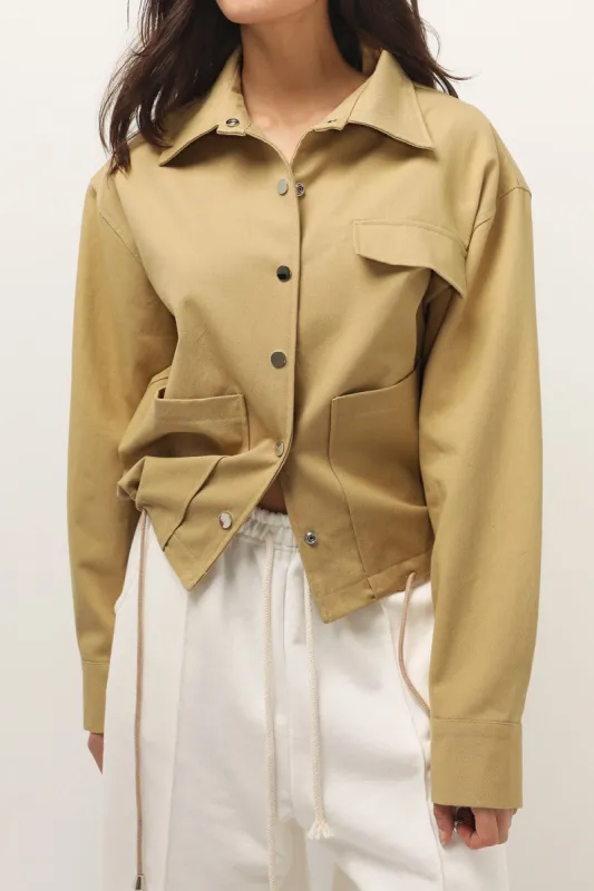 Demi Overisized Safari Jacket sold by storets