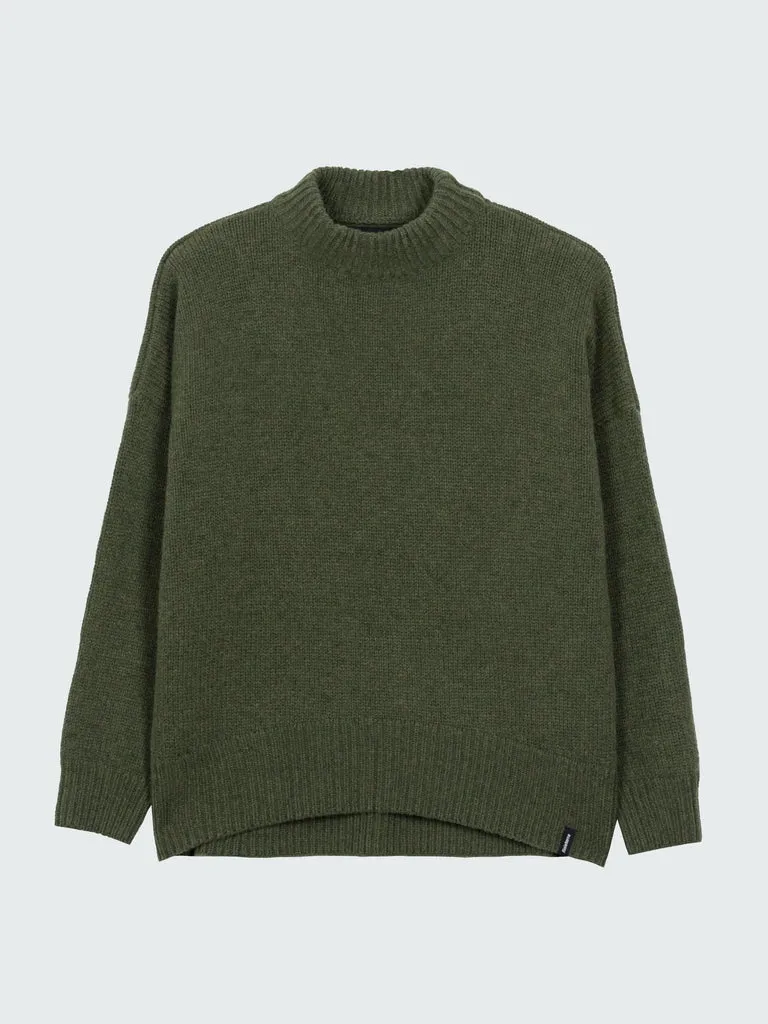Finisterre Eyre Crew Jumper-Olive sold by Storm product image thumbnail 2