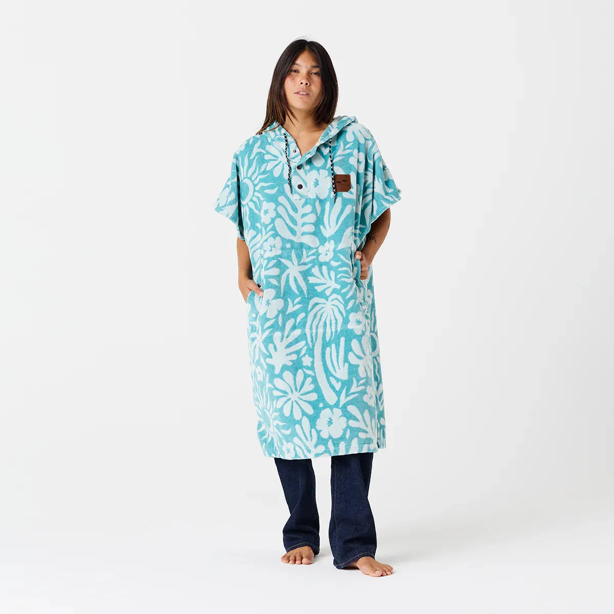 Slowtide Sunny Changing Poncho - Sky Blue sold by Storm