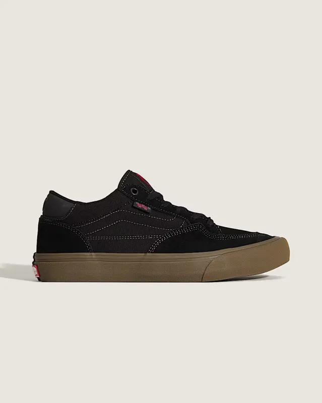 Vans Skate Rowan - Black/Dark Gum sold by Storm