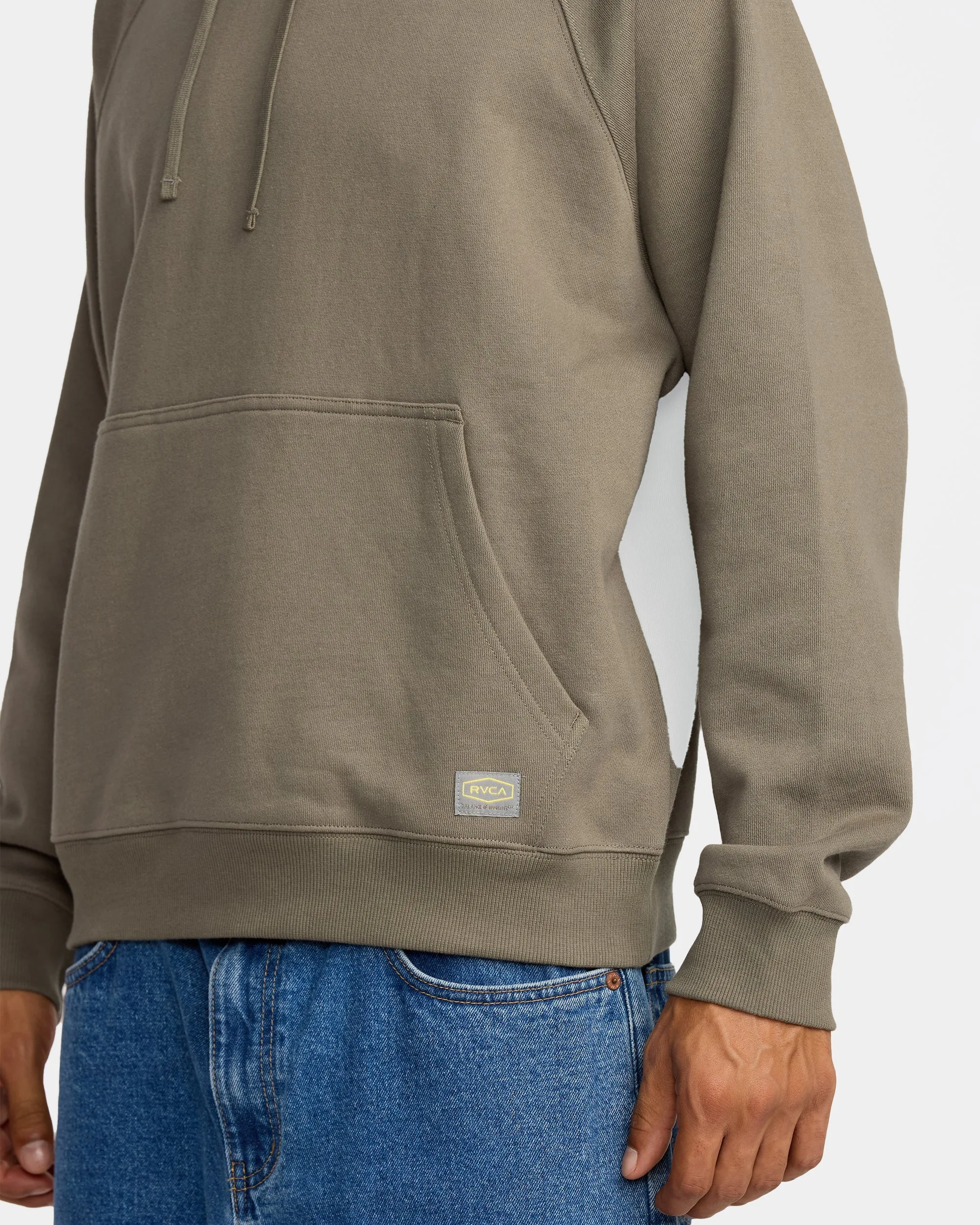 RVCA Dayshift Hoodie - Mushroom sold by Storm product image thumbnail 4
