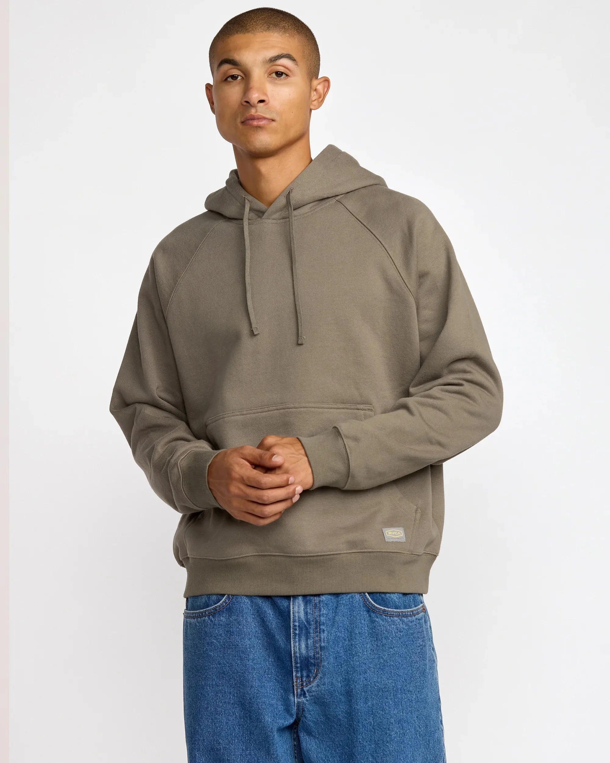 RVCA Dayshift Hoodie - Mushroom sold by Storm product image thumbnail 2