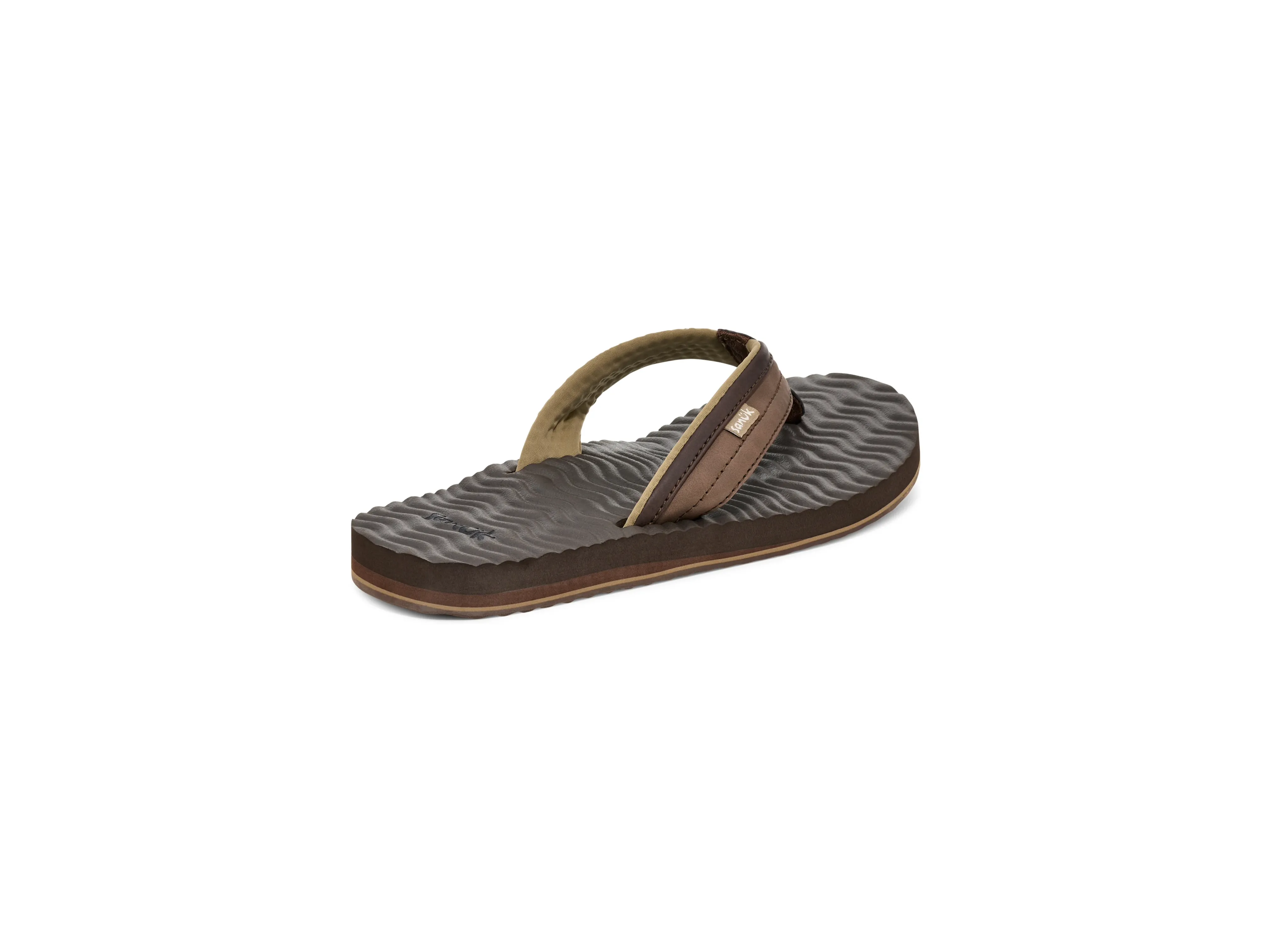 Sanuk Mens Ziggy Plush Sandal - Brown sold by Storm product image thumbnail 2