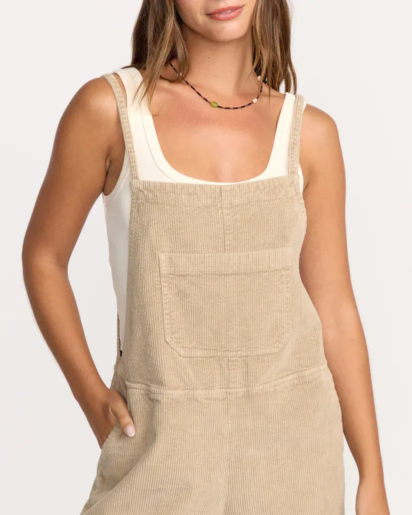 Billabong Wild Pursuit Cord Overalls - Cobblestone sold by Storm product image thumbnail 3