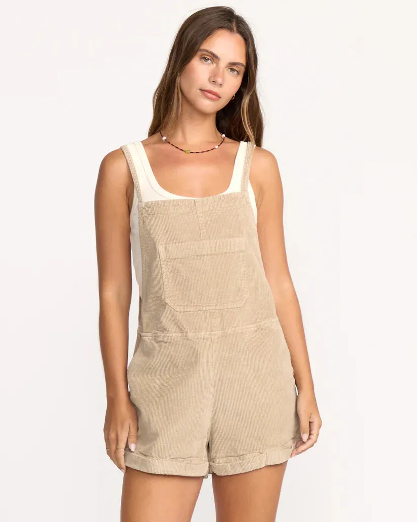 Billabong Wild Pursuit Cord Overalls - Cobblestone sold by Storm