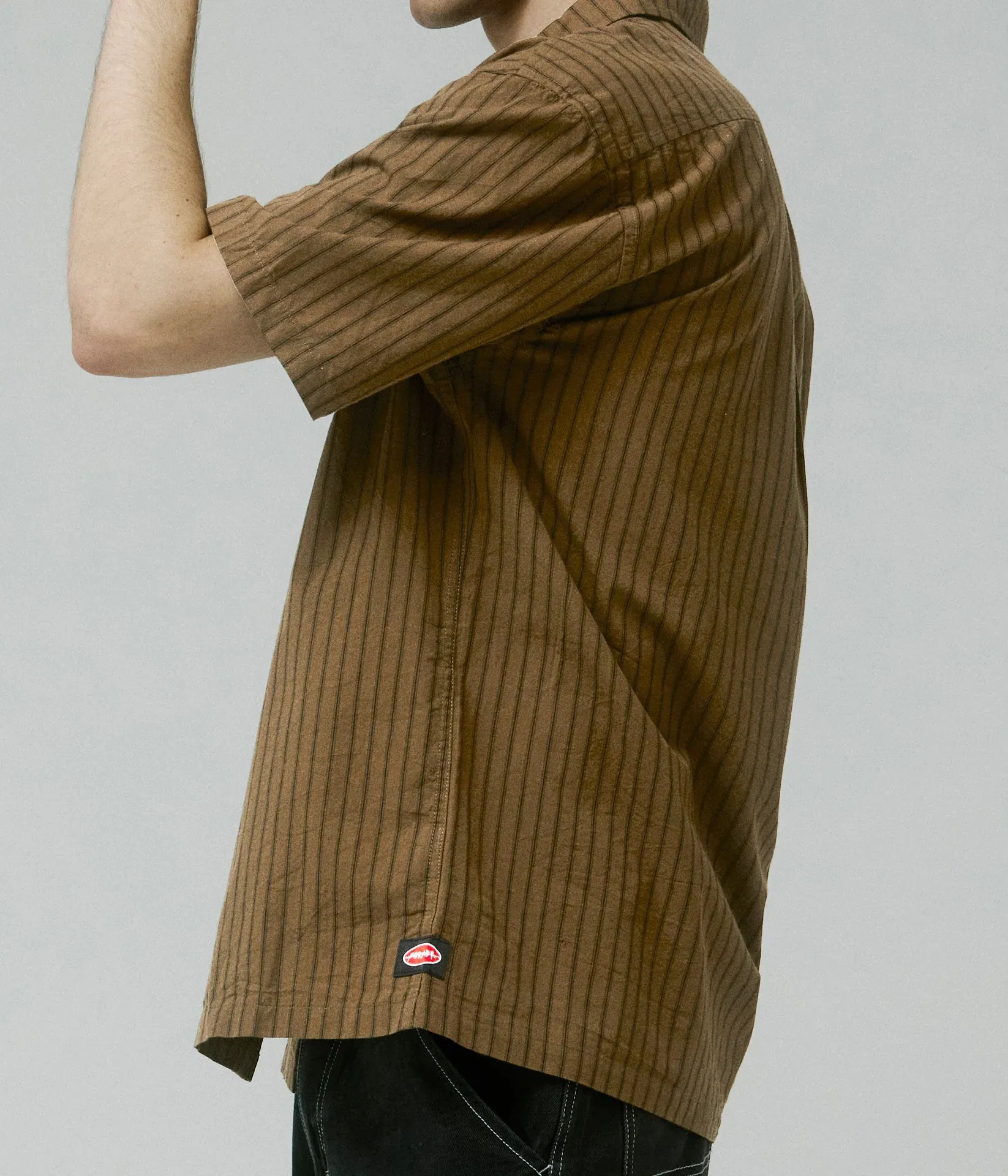 Former Reynolds Stripe S/S Shirt - Bark sold by Storm product image thumbnail 4