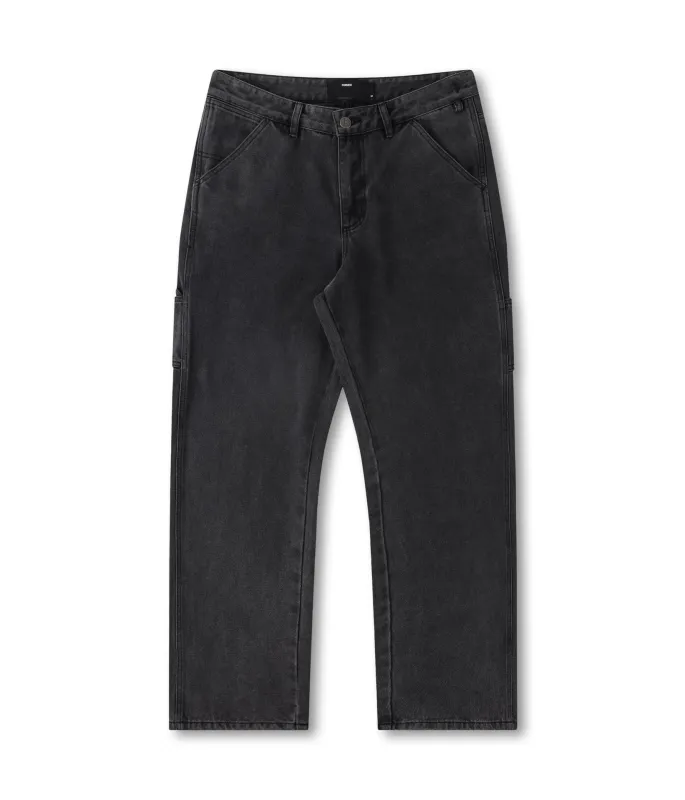 Former VT Distend Denim Carpenter Pant - Black sold by Storm