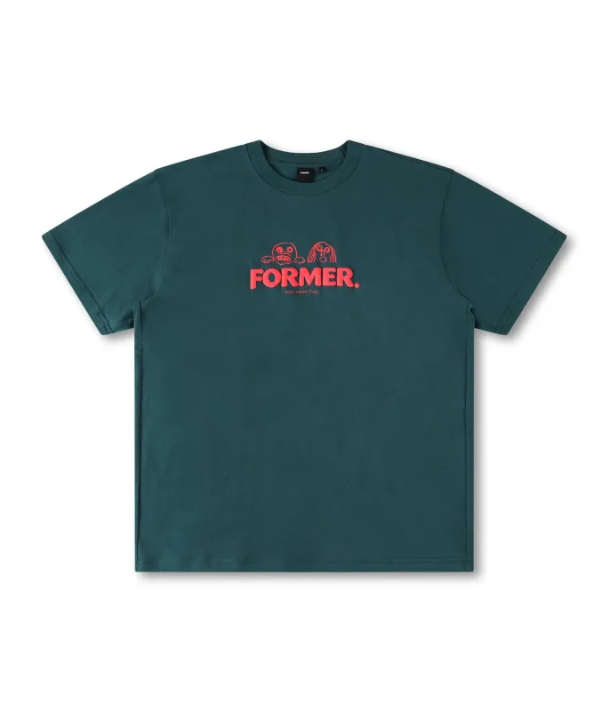 Former Want It All T-Shirt - Petrol sold by Storm