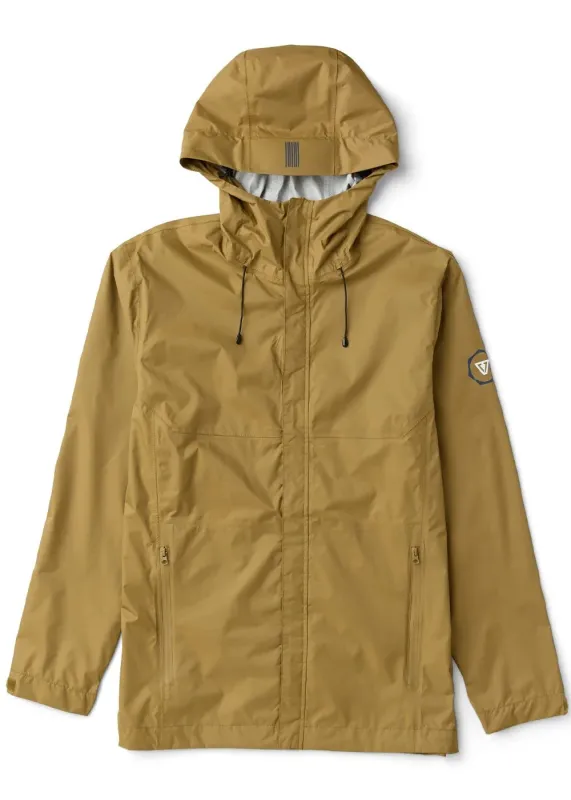Vissla Noreaster 5k Rain Jacket - Bronze made by VISSLA