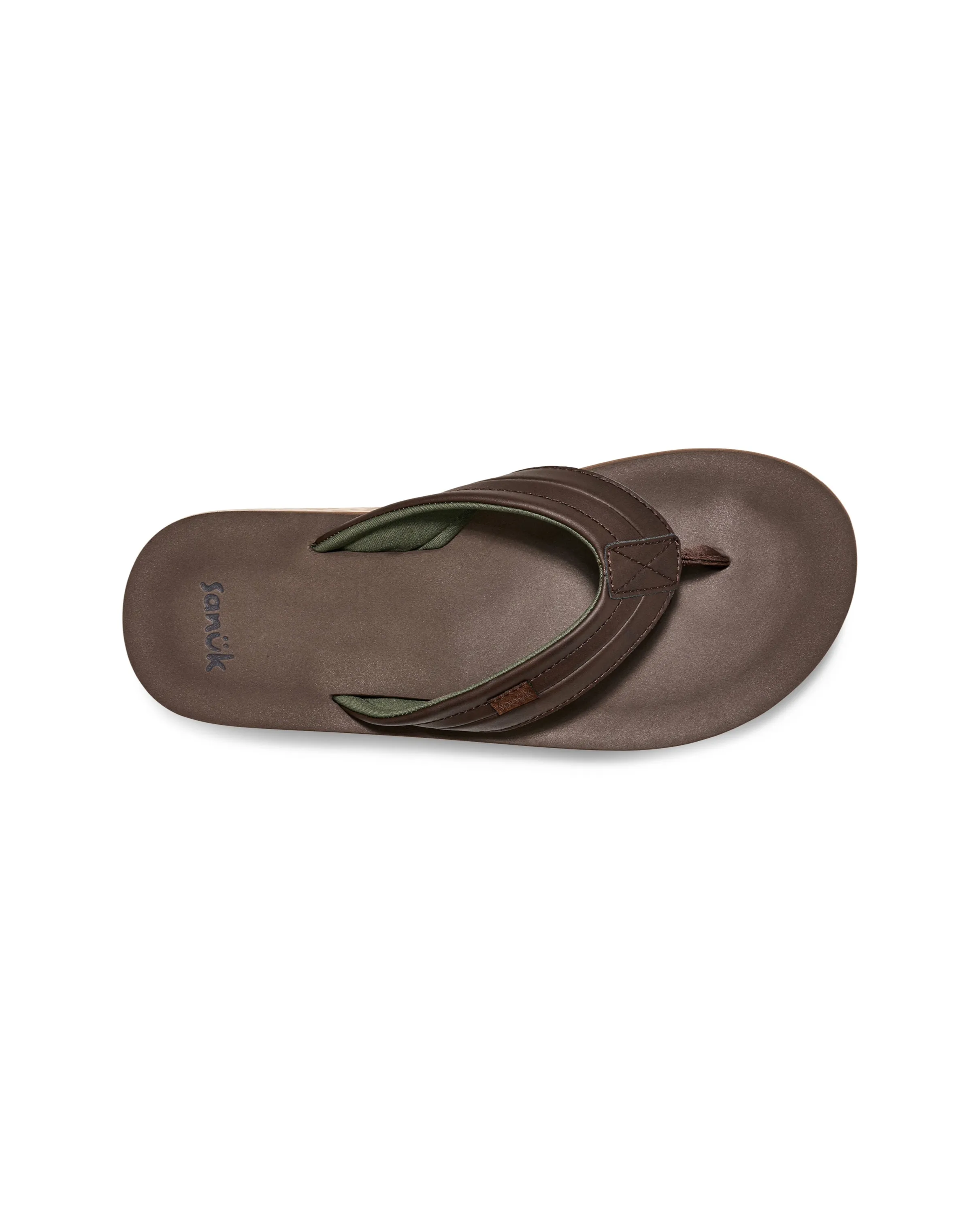 Sanuk Mens Tiderush Sandal - Dark Brown sold by Storm product image thumbnail 2
