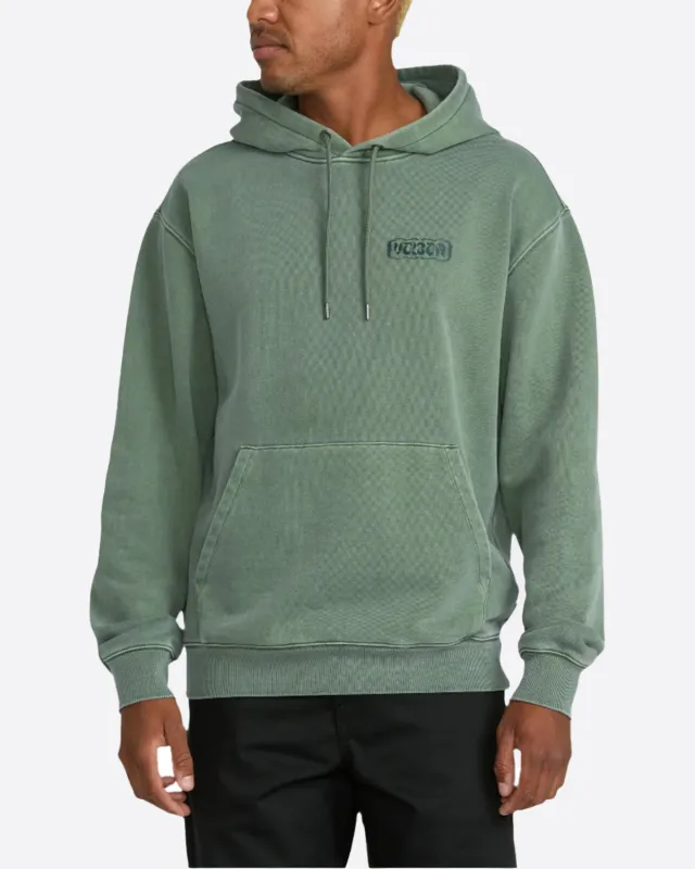 Volcom Terry Stoned Pullover - Light Olive sold by Storm