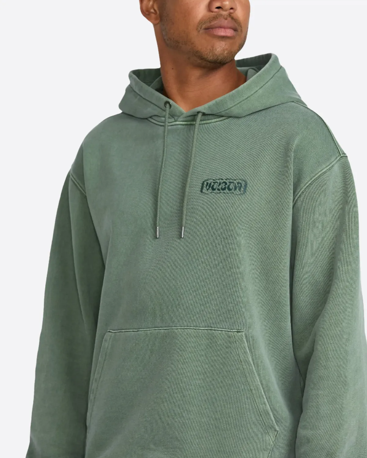 Volcom Terry Stoned Pullover - Light Olive sold by Storm product image thumbnail 3