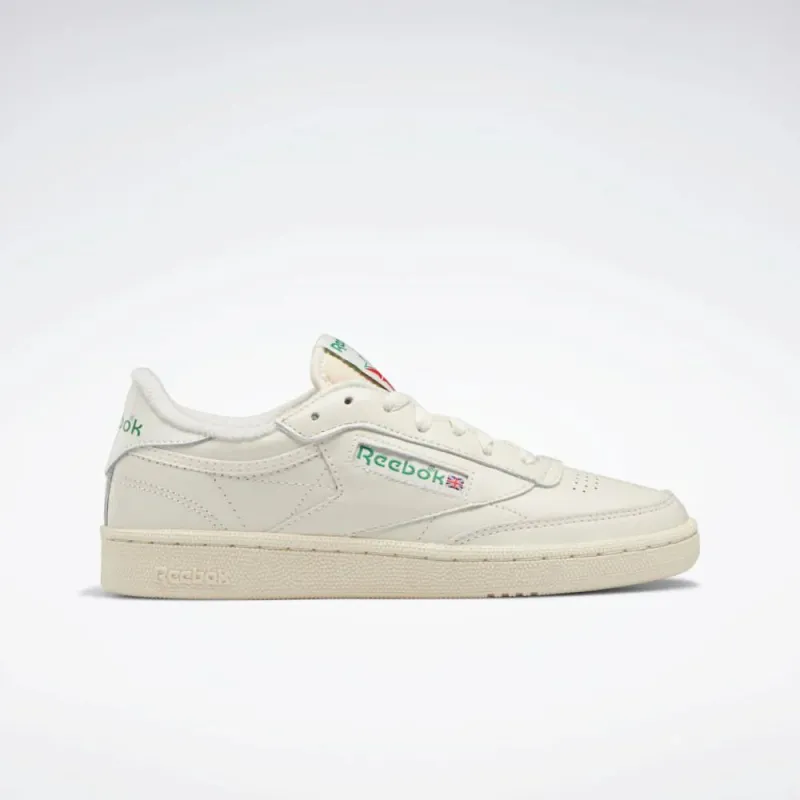 Reebok Club C 85 Vintage Shoe - Chalk/Green sold by Storm