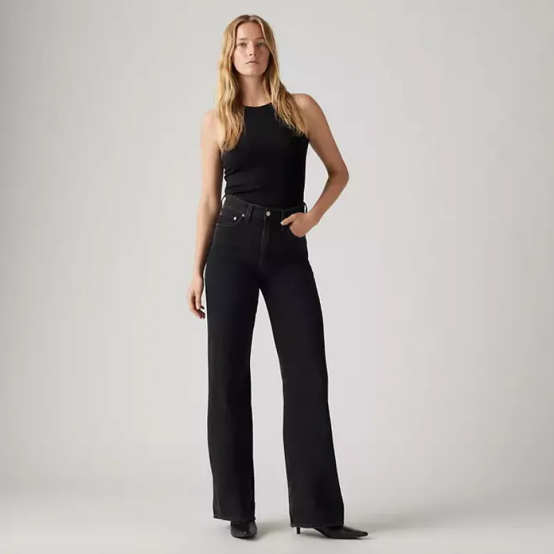 Levis Womens Ribcage Wide Leg - Rosie Posie sold by Storm