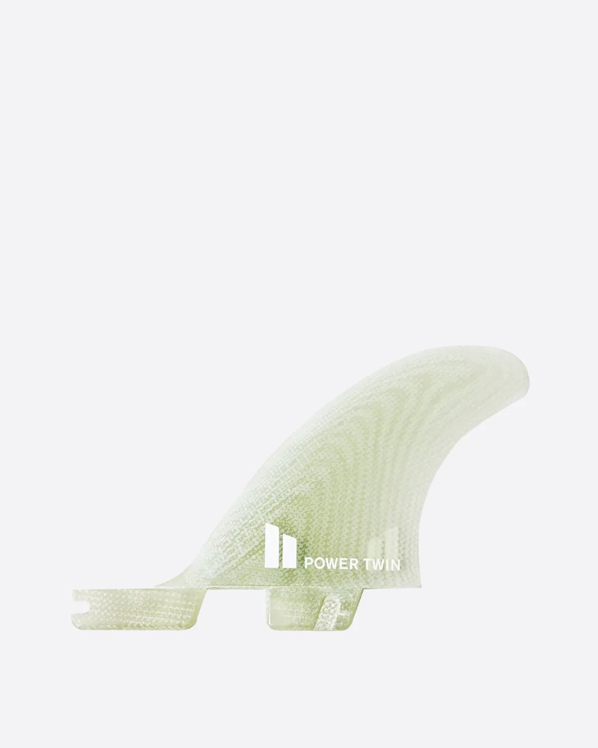 FCS II Power Twin +1 PG S-M Clear Fins sold by Storm product image thumbnail 2