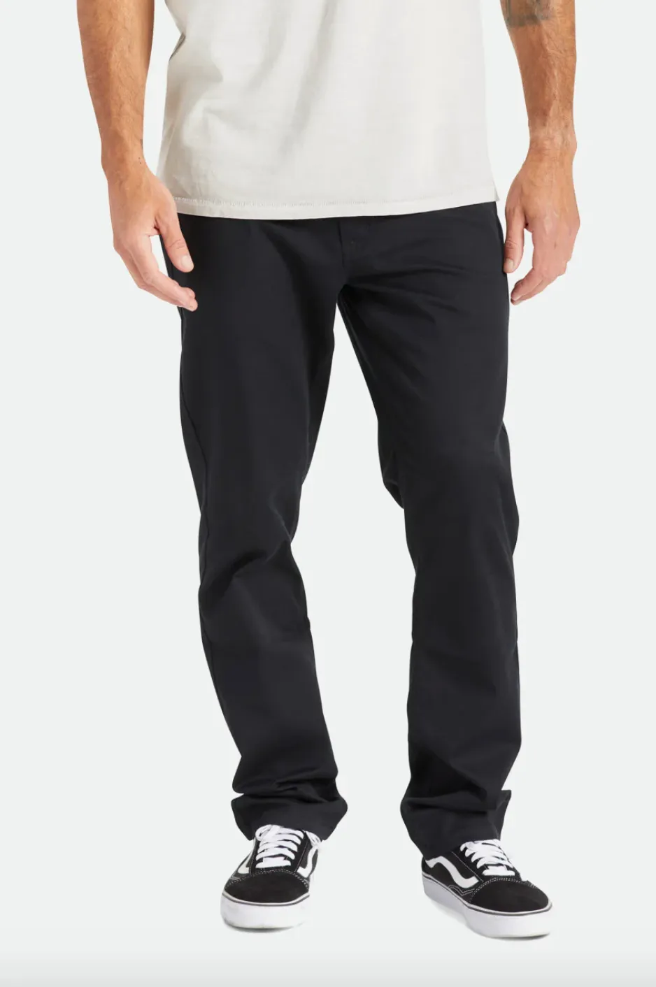 Brixton Choice Chino Regular Pant Black sold by Storm product image thumbnail 3